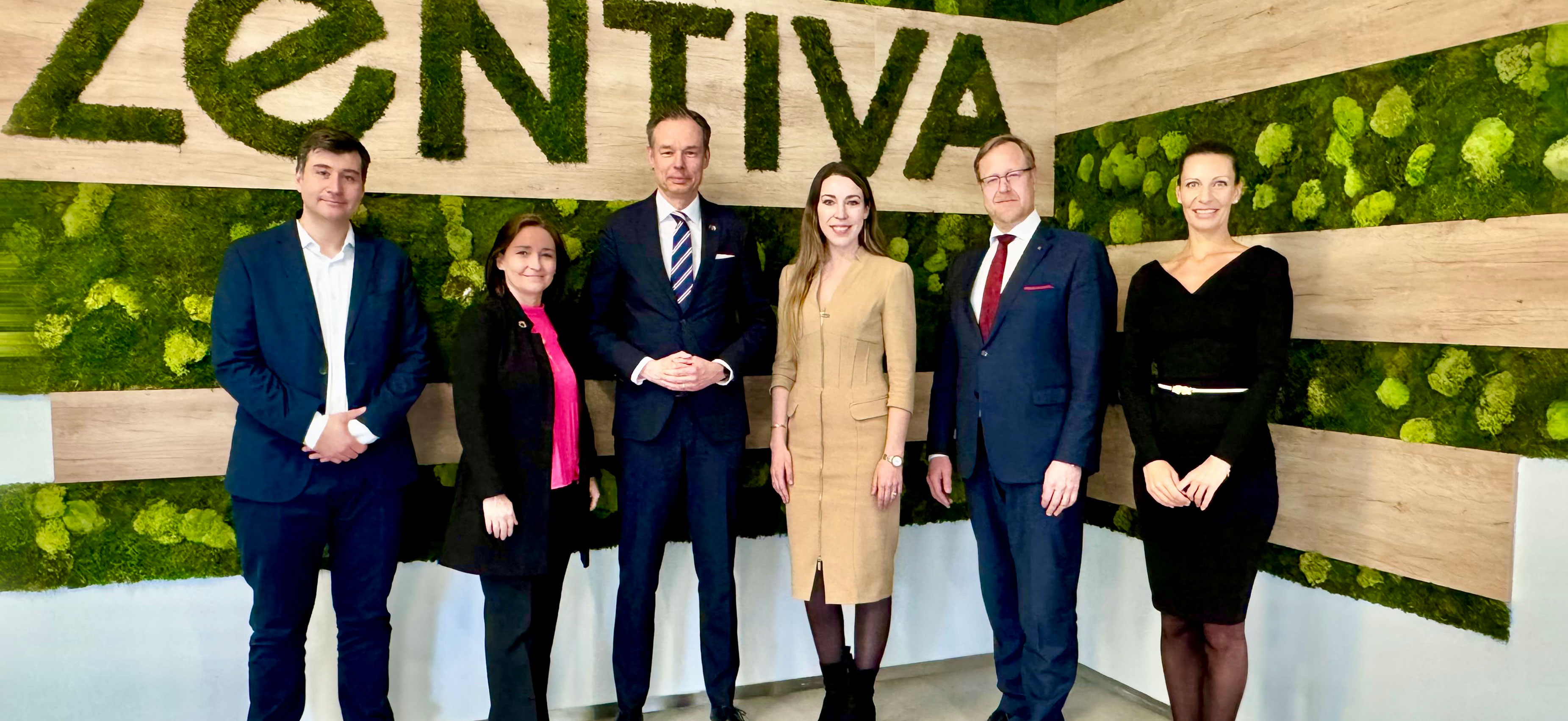 Zentivu navštívil ředitel asociace BusinessEurope